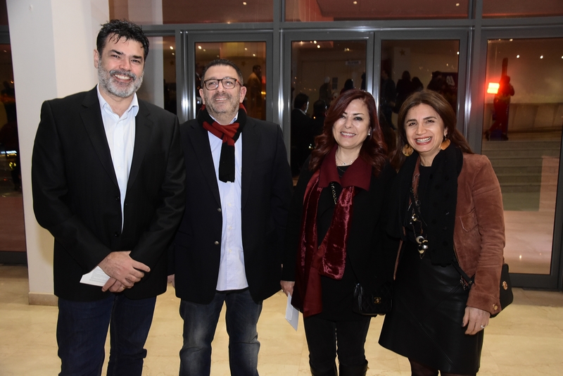 Claude Barzotti and François Valery at CASINO DU LIBAN
